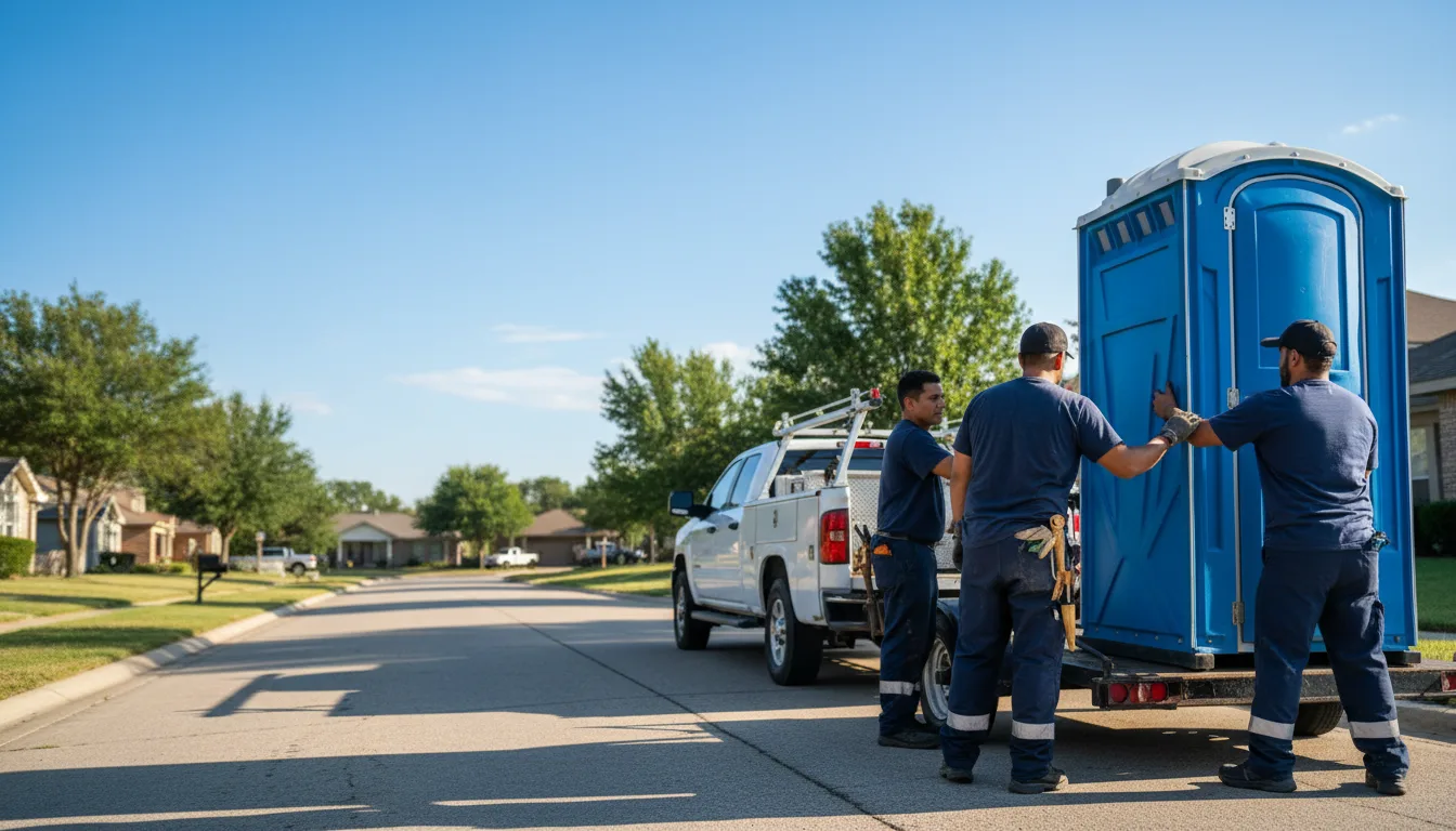 Portable Toilet Rental in East Springfield, OH near me